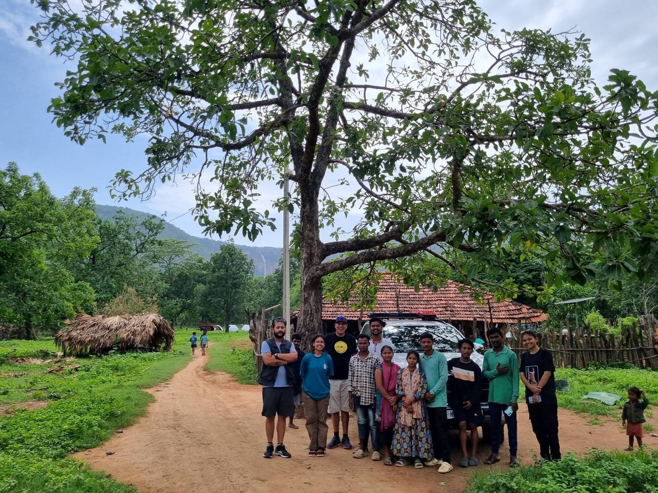 Himachal tourists at Nambi Village
