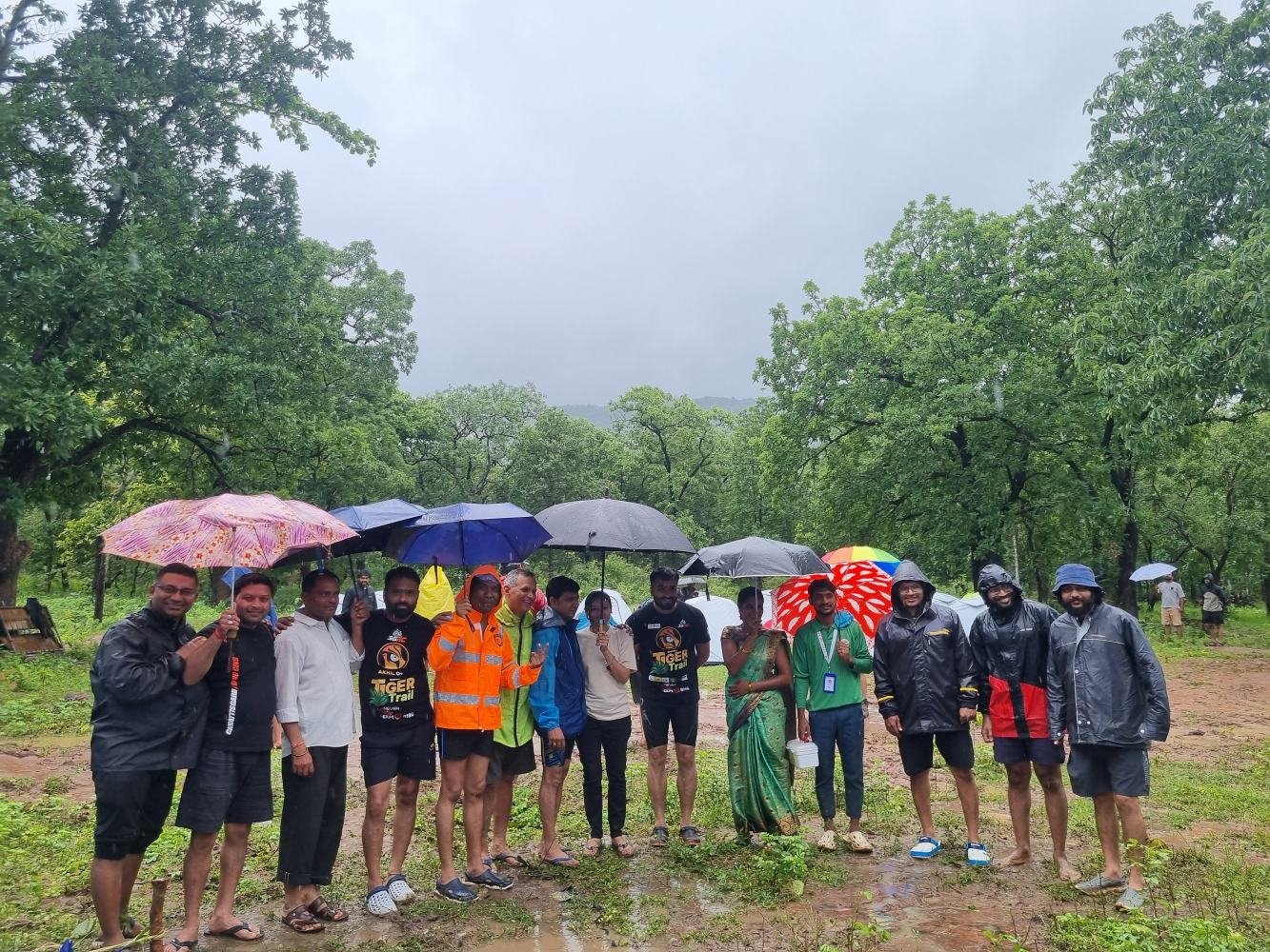 Bike Riding Group at Nambi Camp